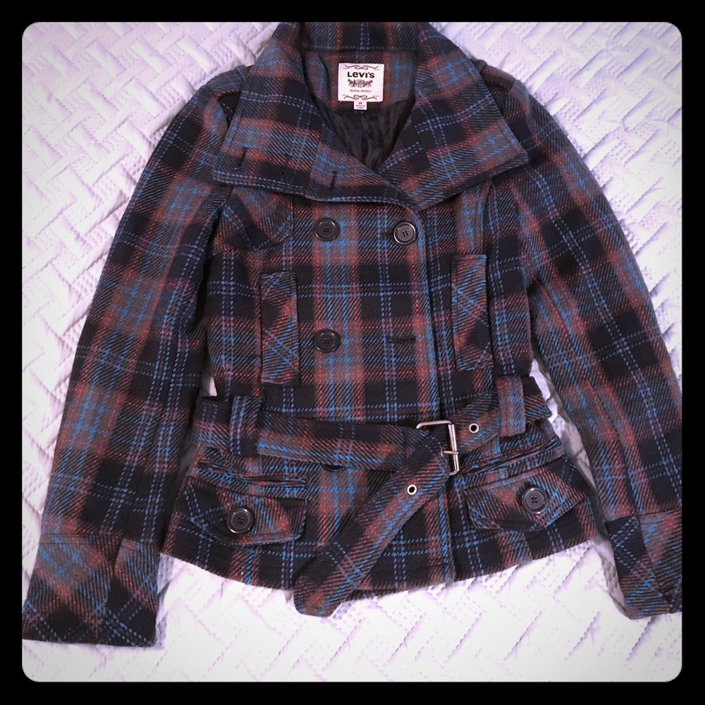 Levi’s Wool Blend Peacoat